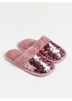 admas Kapcie w kolorze różowym ze sklepu Limango Polska w kategorii Kapcie damskie - zdjęcie 188308864