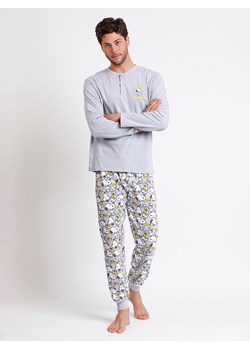 Peanuts Piżama w kolorze jasnoszarym ze sklepu Limango Polska w kategorii Piżamy męskie - zdjęcie 188308884