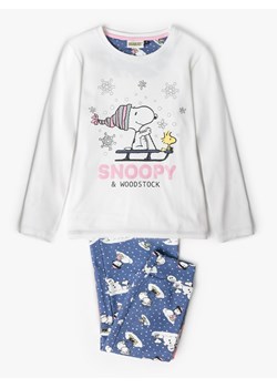 Peanuts Piżama "Peanuts" w kolorze biało-niebieskim ze sklepu Limango Polska w kategorii Piżamy dziecięce - zdjęcie 188309051