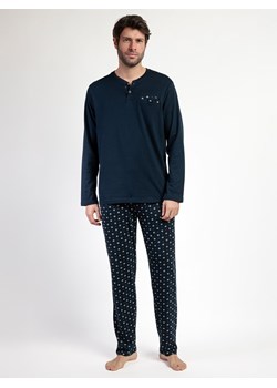 admas Piżama "Admas Classic" w kolorze granatowym ze sklepu Limango Polska w kategorii Piżamy męskie - zdjęcie 188309151