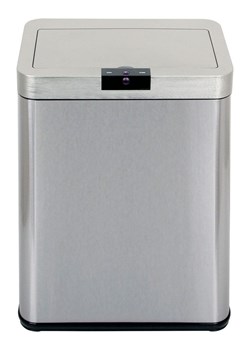 Echtwerk Kosz w kolorze srebrnym na śmieci z czujnikiem - 48 l ze sklepu Limango Polska w kategorii Kosze na śmieci - zdjęcie 188309573