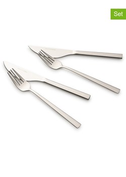 Echtwerk 4-częściowy zestaw sztućców w kolorze srebrnym do pizzy ze sklepu Limango Polska w kategorii Sztućce - zdjęcie 188309661