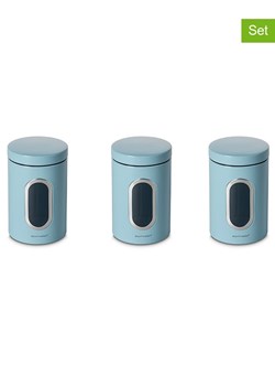 Echtwerk Pojemniki (3 szt.) w kolorze błękitnym - 1,4 l ze sklepu Limango Polska w kategorii Pojemniki kuchenne - zdjęcie 188309733
