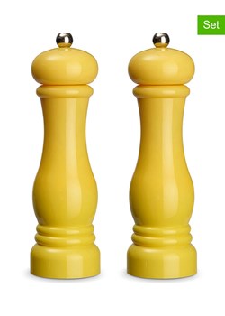 Echtwerk 2-częściowy zestaw w kolorze żółtym - wys. 21 x Ø 6 cm ze sklepu Limango Polska w kategorii Młynki do soli i pieprzu - zdjęcie 188310184