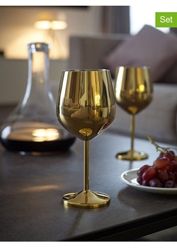 Echtwerk Kieliszki (6 szt.) w kolorze złotym do wina - 500 ml ze sklepu Limango Polska w kategorii Naczynia - zdjęcie 188310462