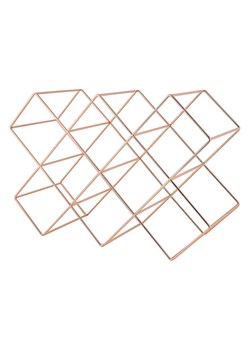 Echtwerk Regał w kolorze miedzianym na wino - 46 x 31 x 16,6 cm ze sklepu Limango Polska w kategorii Naczynia - zdjęcie 188310471