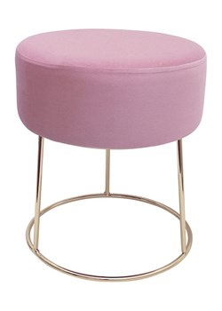 Echtwerk Hocker "Marylin" w kolorze jasnoróżowym - wys. 40,5 x Ø 35,5 cm ze sklepu Limango Polska w kategorii Pufy i siedziska - zdjęcie 188310643