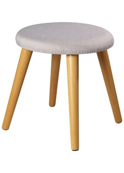 Echtwerk Hocker "Skandi" w kolorze szarym - wys. 42 x Ø 40 cm ze sklepu Limango Polska w kategorii Pufy i siedziska - zdjęcie 188310662