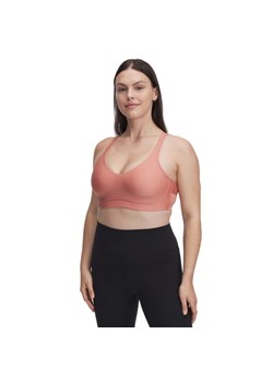 Biustonosz treningowy Under Armour UA Infinity Low 2.0 Bra - różowy ze sklepu Sportstylestory.com w kategorii Biustonosze - zdjęcie 188311930