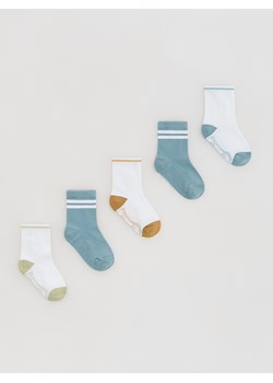 Reserved - Skarpetki 5 pack - biały ze sklepu Reserved w kategorii Skarpetki dziecięce - zdjęcie 188313092