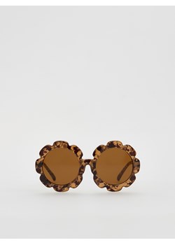 Reserved - Duże okulary przeciwsłoneczne - brązowy ze sklepu Reserved w kategorii Okulary przeciwsłoneczne dziecięce - zdjęcie 188313113