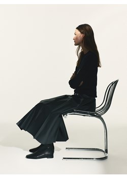 Reserved - Skórzane botki - czarny ze sklepu Reserved w kategorii Botki - zdjęcie 188313280