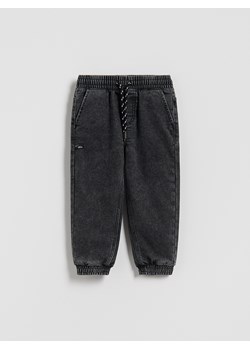 Reserved - Jeansy jogger - czarny ze sklepu Reserved w kategorii Spodnie chłopięce - zdjęcie 188313361