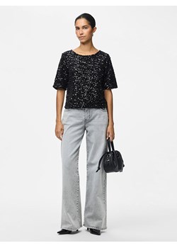 Pieces Top "Kam" w kolorze czarnym ze sklepu Limango Polska w kategorii Bluzki damskie - zdjęcie 188313841