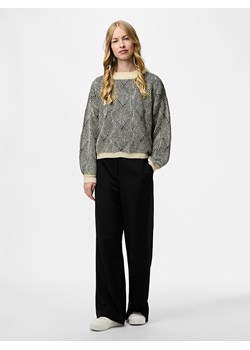 Pieces Sweter "Pcjenna" w kolorze czarno-beżowym ze sklepu Limango Polska w kategorii Swetry damskie - zdjęcie 188314052