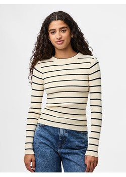 Pieces Koszulka "Pcmira" w kolorze kremowo-czarnym ze sklepu Limango Polska w kategorii Bluzki damskie - zdjęcie 188314262