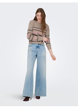 ONLY Sweter w kolorze szarobrązowym ze sklepu Limango Polska w kategorii Swetry damskie - zdjęcie 188314524