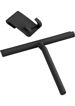 Wenko Ściągaczka prysznicowa "Mola" w kolorze czarnym - 21 x 24,5 x 4 cm ze sklepu Limango Polska w kategorii Akcesoria łazienkowe - zdjęcie 188316580