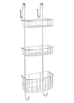 Wenko Regał prysznicowy "Olesi" w kolorze srebrnym - 22,5 x 70 x 22 cm ze sklepu Limango Polska w kategorii Akcesoria łazienkowe - zdjęcie 188316601