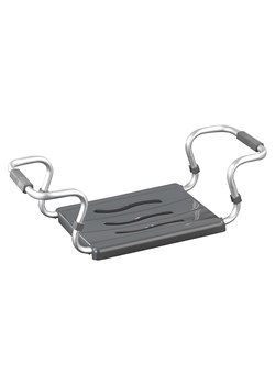 Wenko Siedzisko wannowe w kolorze srebrno-antracytowym ze sklepu Limango Polska w kategorii Akcesoria łazienkowe - zdjęcie 188316624