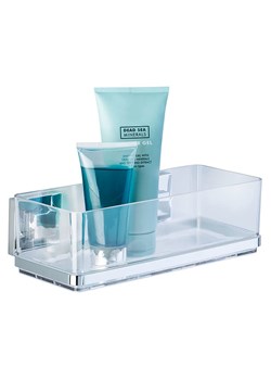 Wenko Półka prysznicowa "Vacuum-Loc Quadro" - 25,5 x 8,5 x 14 cm ze sklepu Limango Polska w kategorii Akcesoria łazienkowe - zdjęcie 188317084