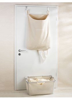 Wenko Wiszący kosz w kolorze beżowym na pranie - 65 l ze sklepu Limango Polska w kategorii Akcesoria łazienkowe - zdjęcie 188317350