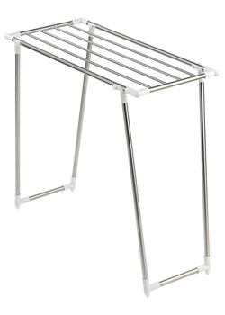 Wenko Suszarka "Profi" w kolorze srebrnym na pranie - 39 x 87 x 79 cm ze sklepu Limango Polska w kategorii Akcesoria łazienkowe - zdjęcie 188317351