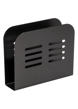 Wenko Serwetnik "Baco" w kolorze czarnym - 15 x 12,5 x 4 cm ze sklepu Limango Polska w kategorii Akcesoria kuchenne - zdjęcie 188317790