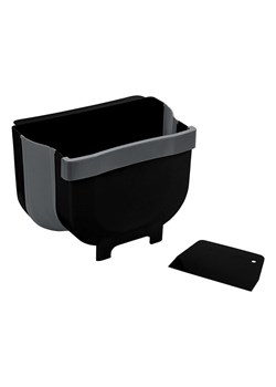 Wenko Kosz w kolorze czarnym na drzwi szafki kuchennej - 25,5 x 18 x 18 cm ze sklepu Limango Polska w kategorii Kosze na śmieci - zdjęcie 188317831