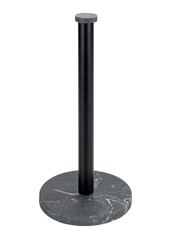 Wenko Stojak "Marmor" w kolorze czarnym na ręcznik kuchenny - wys. 32 x Ø 15 cm ze sklepu Limango Polska w kategorii Akcesoria kuchenne - zdjęcie 188317970