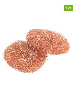Wenko Gąbki miedziane (2 szt.) w kolorze pomarańczowym - Ø 9 cm ze sklepu Limango Polska w kategorii Akcesoria kuchenne - zdjęcie 188318161