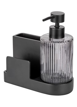 Wenko Organizer w kolorze czarnym do zlewu - 16 x 17 x 7,5 cm ze sklepu Limango Polska w kategorii Akcesoria kuchenne - zdjęcie 188318212