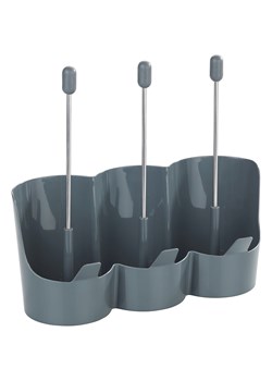 Wenko Uchwyt w kolorze szarym na butelki - 29 x 27 x 12,5 cm ze sklepu Limango Polska w kategorii Akcesoria kuchenne - zdjęcie 188318350