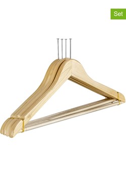 Wenko Wieszaki (4 szt.) w kolorze jasnobrązowym - 45 x 23,5 cm ze sklepu Limango Polska w kategorii Szafy - zdjęcie 188318463