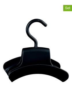 Wenko Wieszaki (3 szt.) "Herkules" w kolorze czarnym na torebki - 9 x 12,5 x 14 cm ze sklepu Limango Polska w kategorii Szafy - zdjęcie 188318522