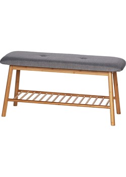 Wenko Ławka "Bahari" w kolorze jasnobrązowym na buty - 90 x 45 x 34 cm ze sklepu Limango Polska w kategorii Meble - zdjęcie 188318583