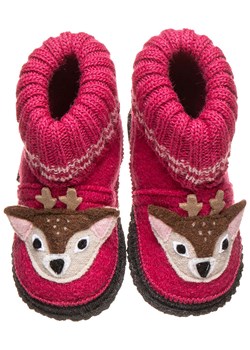 kitz-pichler Bambosze w kolorze różowym ze sklepu Limango Polska w kategorii Kapcie dziecięce - zdjęcie 188319743