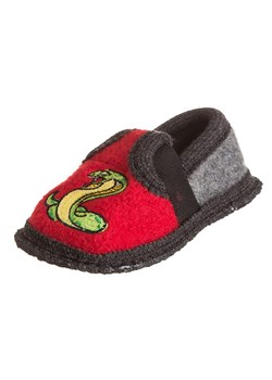 kitz pichler Kapcie "Bobby-Kobra" w kolorze czerwono-czarnym ze sklepu Limango Polska w kategorii Kapcie dziecięce - zdjęcie 188320424
