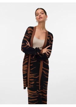ONLY Kardigan w kolorze brązowo-czarnym ze sklepu Limango Polska w kategorii Swetry damskie - zdjęcie 188320513