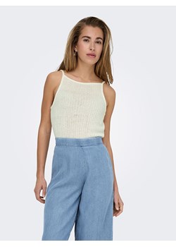 ONLY Top dzianinowy w kolorze kremowym ze sklepu Limango Polska w kategorii Bluzki damskie - zdjęcie 188321254