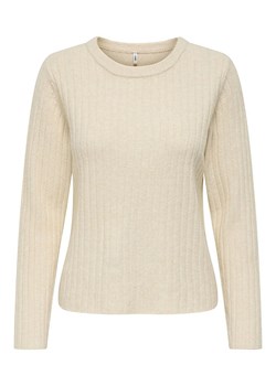 ONLY Sweter w kolorze beżowym ze sklepu Limango Polska w kategorii Swetry damskie - zdjęcie 188321391