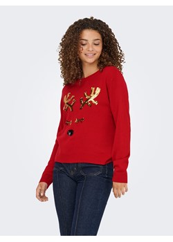ONLY Sweter w kolorze czerwonym ze sklepu Limango Polska w kategorii Swetry damskie - zdjęcie 188321681