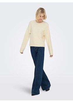 ONLY Sweter w kolorze beżowym ze sklepu Limango Polska w kategorii Swetry damskie - zdjęcie 188321724