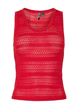 Pieces Top "Agda" w kolorze czerwonym ze sklepu Limango Polska w kategorii Bluzki damskie - zdjęcie 188321921