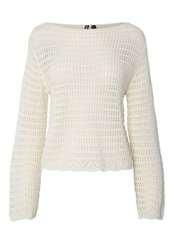 Pieces Sweter "Fallon" w kolorze kremowym ze sklepu Limango Polska w kategorii Swetry damskie - zdjęcie 188322104