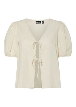Pieces Top "Frieda" w kolorze kremowym ze sklepu Limango Polska w kategorii Bluzki damskie - zdjęcie 188322112