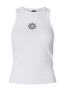 Pieces Top "May" w kolorze białym ze sklepu Limango Polska w kategorii Bluzki damskie - zdjęcie 188322201