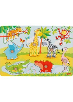 Goki 8-częściowa układanka "African animals II" - 12 m+ ze sklepu Limango Polska w kategorii Zabawki - zdjęcie 188322933