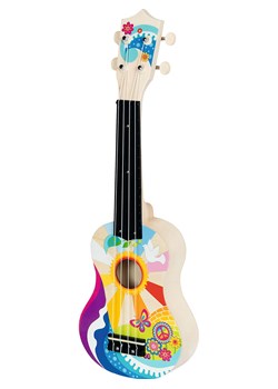 Goki Ukulele "Flower Power" ze wzorem - 5+ ze sklepu Limango Polska w kategorii Zabawki - zdjęcie 188323011