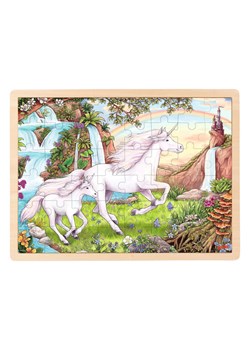 Goki 48-częściowe puzzle "Unicorn" - 3+ ze sklepu Limango Polska w kategorii Puzzle - zdjęcie 188323040